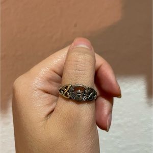 sterling silver claddagh ring